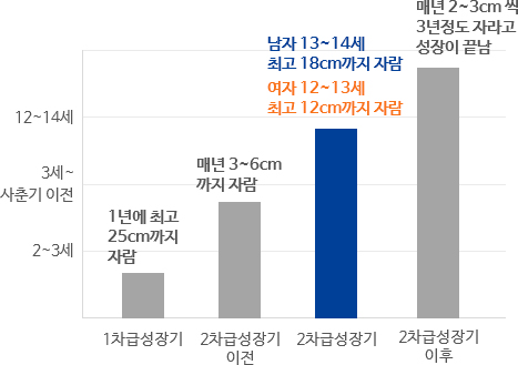 또래 아이들보다 내 아이가 키가 작다면 큰 고민일 것입니다.특히, 유. 아동기나 학령기 모두 치료 시기와 방법이 중요합니다.첨단 디지털 엑스레이와 특수 뼈나이 측정 프로그램을 사용하여 진단 후 최고의 맞춤형 성장 치료를 제공해 드리고 있습니다.이제, 내 아이가 또래 아이들보다 작다고 걱정하지 마세요